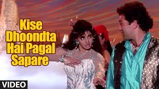 Kise Dhoondta Hai Pagal Sapare  Full Song  Nigahen  Anuradha Paudwal  Sunny Deol Sridevi [upl. by Enrahs506]