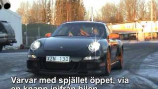 Ferrita Porsche GT3 RS bänkning  raka rör [upl. by Nozicka999]