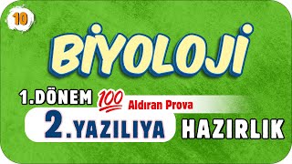 10Sınıf Biyoloji 1Dönem 2Yazılıya Hazırlık 📑 2023 [upl. by Ethelin]