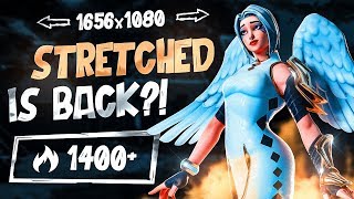 Stretched res is back in Fortnite [upl. by Rubel]