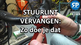 STUURLINT VERVANGEN bij een Racefiets Zo doe je dat [upl. by Vivi]