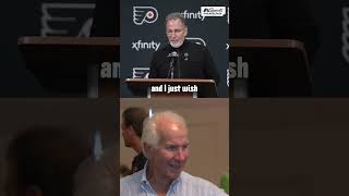 This organization gets it Tortorella on Ed Sniders legecy and Flyers tribute I wish I knew him [upl. by Niro]