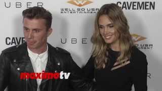 Kenny Wormald and Danielly Silva ► quotCavemenquot Los Angeles Premiere Red Carpet [upl. by Aldwon]