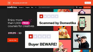 Domestika Sneaky Subscriptions Exposed 🚨 BUYER BEWARE [upl. by Abad]