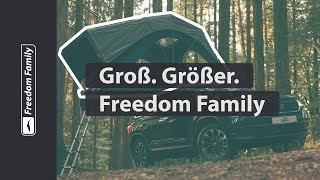 qeedo Freedom Family 2020  Das große unter den Dachzelten 🚙  Teaser [upl. by Ardrey]