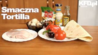 Tortilla  Przepis Przepis na toritllę  Kuchnia KFDpl [upl. by Annil58]