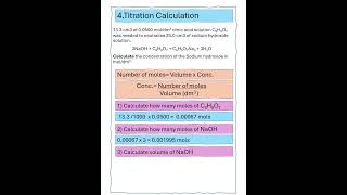 SLOP titration calculations [upl. by Eeuqram]