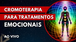 LIVE O Uso da CROMOTERAPIA para Tratamentos Emocionais 045 [upl. by Atirhs]