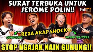 WENDY WALTERS amp JEROME JALAN BARENG REZA ARAP SHOCK QORYGORE FINISH HIM‼️ 🤣 vidi [upl. by Gokey843]