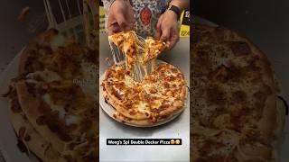 Double Decker Pizza 🍕👌food vandnaskitchen panner pizza [upl. by Podvin]