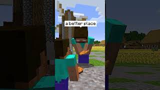 HEROBRINE’S PAST LIFE PART 2 🔗 shorts minecraft [upl. by Narf]