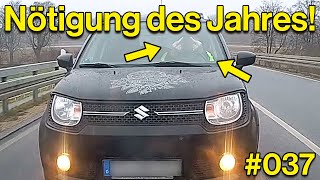 220kmh Vollbremsung Nötigung des Jahres und verrücktes Überholen  Dashcam Deutschland 037 [upl. by Akit]