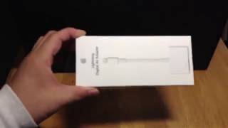 Lightning to HDMI adapter  Apple Product Review by tkvipercom [upl. by Lehcnom204]