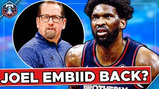 Joel Embiid Gets MASSIVE Injury Update Return Coming Soon  Sixers News [upl. by Binny]