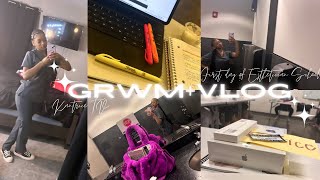 I STARTED ESTHETICIAN SCHOOL   GET READY W ME  FIRST DAY VLOG  PAUL MITCHELL SCHOOL EP1 [upl. by Asile17]