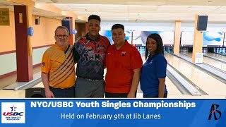 USBCNYC Association Youth Singles Championships  Bowling For Our Youth [upl. by Pontius]