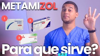 METAMIZOL para que sirve Metamizol Sódico  3 COSAS  DIPIRONA [upl. by Ttiwed]