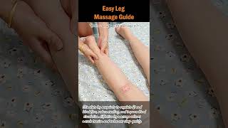 Easy Leg Massage Guide legmassage leghealth wellnesstips holistichealth legpainrelief [upl. by Stephan]