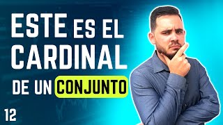 CARDINALIDAD de un CONJUNTO  Conjuntos Finitos Infinitos Unitarios y Vacíos ✅ 12  CONJUNTOS ✅ [upl. by Orapma]