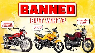 ‘Banned’ Bikes of India and their REAL story  क्यों इंडिया में बैन हो गई थी ये बाइक्स   rx100 [upl. by Shulem]