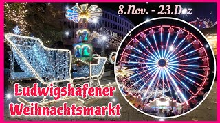 Weihnachtsmarkt Ludwigshafen Germany [upl. by Sundberg]