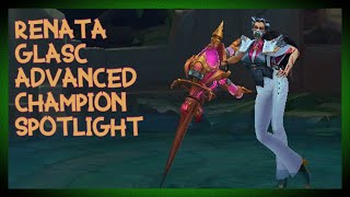 Renata Glasc ADVANCED Champion Spotlight  Ability Rundown and Gameplay  League of Legends [upl. by Shaylah]