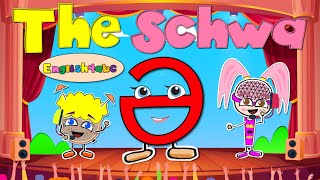 The Schwa ə  Two Syllable Words  Phonics Song [upl. by Maridel703]