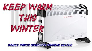 DONYER POWER Convector Radiator Heater [upl. by Nyltiak863]