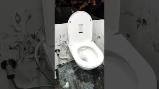 Jaquar accessories with wall hang commode  plumbing useful plumber plumbingservices [upl. by Easter]