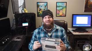 DLink DGS108 Unboxing and Mini Review [upl. by Behrens496]