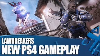 Lawbreakers New PS4 Gameplay  Awesome Antigrav Arena Shooter [upl. by Nodnnarb]