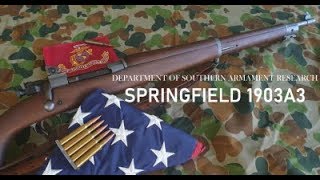 Springfield 1903A3  DSAR Overviews [upl. by Ahserak401]