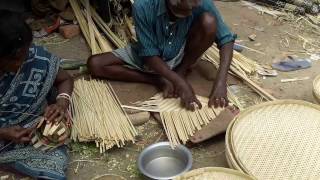 How to Make Bamboo KulaIndian Bamboo Art [upl. by Veno312]