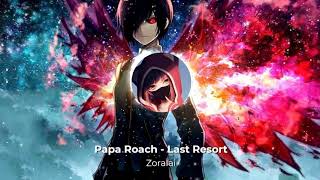 Jeris Johnson amp Papa Roach  Last Resort  Zoralai Slowed amp Reverb [upl. by Neelrahs699]