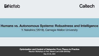 Humans vs Autonomous Systems Robustness and Intelligence [upl. by Eilac]