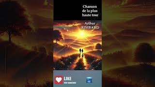 Rimbaud  Chanson de la plus haute tour poésie cover musique [upl. by Inavoy]