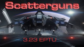 Weapon Testing in AC Duels Star Citizen 323 EPTU starcitizen pvp dogfight [upl. by Canice]