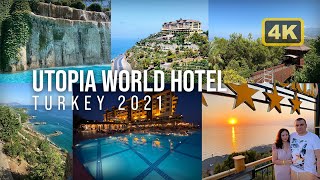 Utopia World  Our vacation in the best hotel in Alanya Turkey [upl. by Ramo]