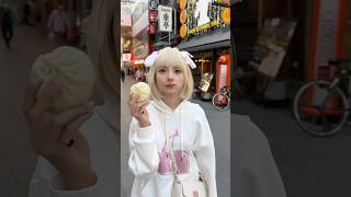 BIGGEST JAPANESE MOMO😂 indian japan hindi viral food shorts shortvideo streetfood snacks [upl. by Junette]