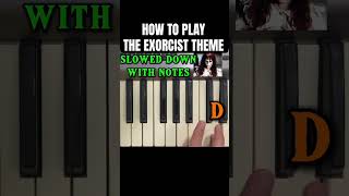 The Exorcist Theme Piano Lesson piano pianotutorial theexorcist pianolessons [upl. by Zelda]