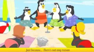 Singing Penguins Animated Video [upl. by Salita]