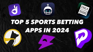 Top 5 Best Sports Betting Apps in 2024  Which App Is Best For You [upl. by Nylarej]