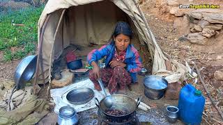 organic Nepali Himalayal Village Food Nepali village kitchen Pure Nepali kitchen🇳🇵 [upl. by Dranyer382]