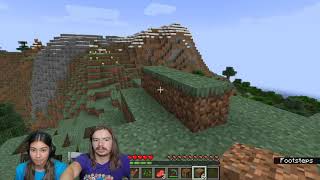 Maras First Time Playing MINECRAFT [upl. by Shanon]