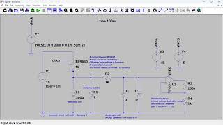 Pulse Induction Metal Detectors How do they work Part 2 Front end preamp LTspice analysis [upl. by Rania]