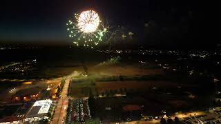 Canada Day Fireworks 2024  Bowmanville Ontario Canada [upl. by Alrac]