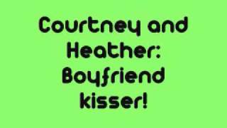 TDWT  Boyfriend Kisser Lyrics [upl. by Hendel]