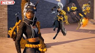 Fortnite Tigress Skin GAMEPLAY Tigers Eye Bundle [upl. by Ydaf]