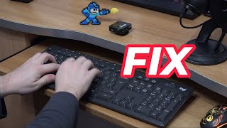 How to fix wireless keyboard lag [upl. by Akkim]