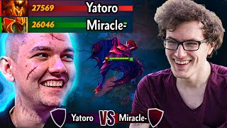 Yatoro really Didnt EXPECT this From Miracle Dragon Knight 🔥 [upl. by Krause699]